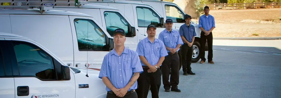 KIC Refrigeration crew ready for Mini Split Repair jobs across Chula Vista